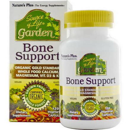 Nature's Plus, Source of Life, Garden, Bone Support, 120 Veggie Caps