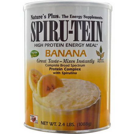 Nature's Plus, Spiru-Tein, High Protein Energy Meal, Banana 1088g