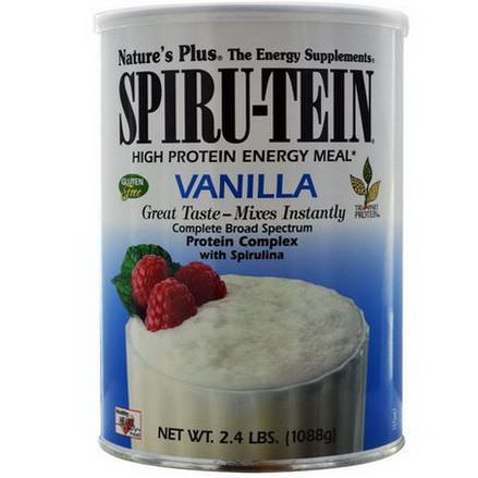 Nature's Plus, Spiru-Tein High Protein Energy Meal, Vanilla 1088g