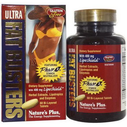 Nature's Plus, Ultra Fat Busters, 60 Bi-Layered Tablets