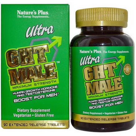 Nature's Plus, Ultra GHT Male, Maximum Strength, 90 Tablets