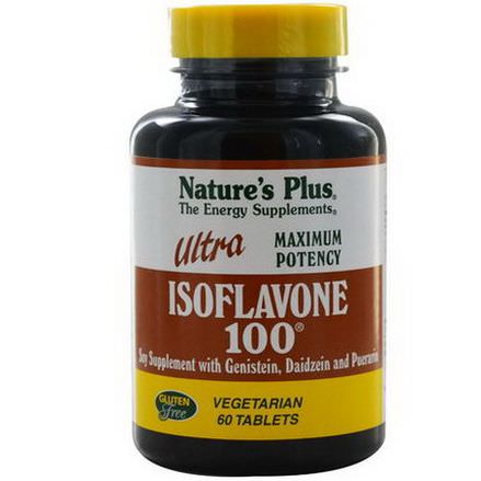 Nature's Plus, Ultra Isoflavone 100, 60 Veggie Tabs