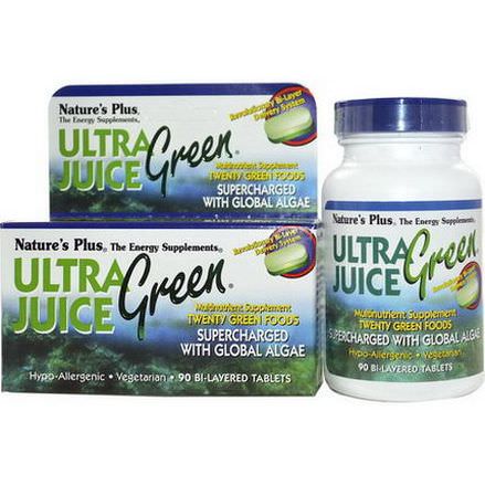 Nature's Plus, Ultra Juice Green, 90 Tablets