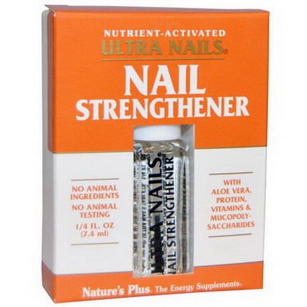 Nature's Plus, Ultra Nails, Nail Strengthener 7.4ml