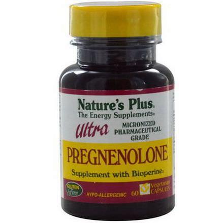 Nature's Plus, Ultra Pregnenolone, 60 Veggie Caps