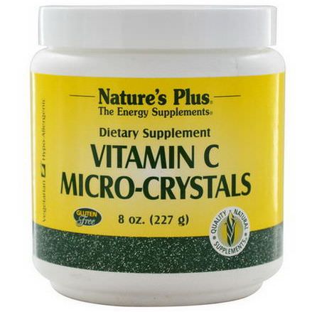 Nature's Plus, Vitamin C Micro-Crystals 227g