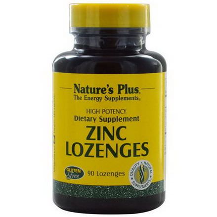 Nature's Plus, Zinc Lozenges, 90 Lozenges