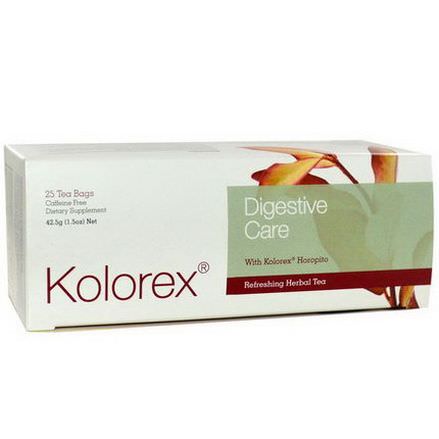 Nature's Sources, Kolorex, Digestive Care, Caffeine Free, 25 Tea Bags 42.5g