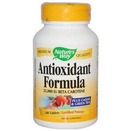 Nature's Way, Antioxidant Formula, 100 Tablets