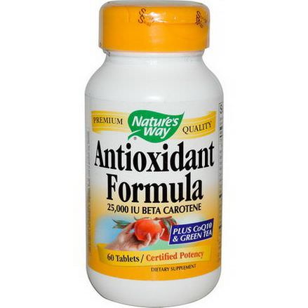 Nature's Way, Antioxidant Formula, 60 Tablets