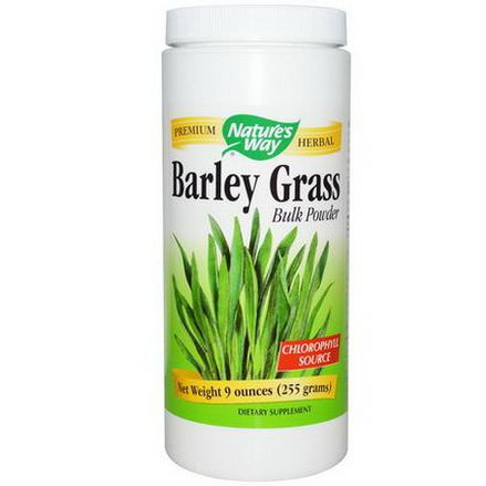 Nature's Way, Barley Grass Bulk Powder 255g