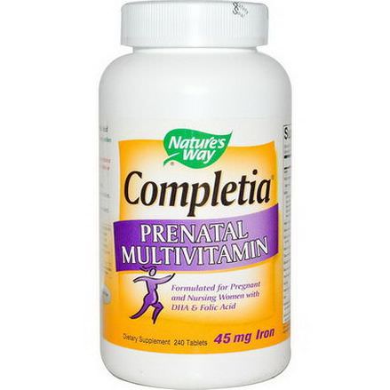 Nature's Way, Completia Prenatal Multivitamin, 240 Tablets