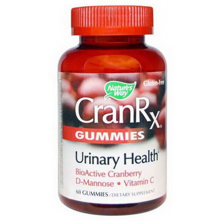 Nature's Way, CranRx, Urinary Health, BioActive Cranberry, 60 Gummies