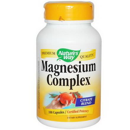 Nature's Way, Magnesium Complex, 100 Capsules