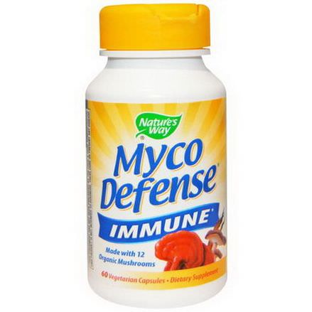 Nature's Way, Myco Defense, Immune, 60 Veggie Caps