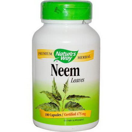 Nature's Way, Neem, Leaves, 100 Capsules
