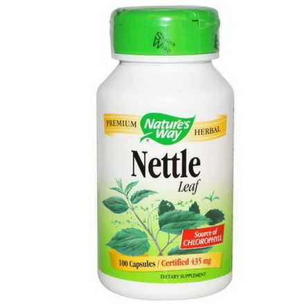 Nature's Way, Nettle Leaf, 435mg, 100 Capsules