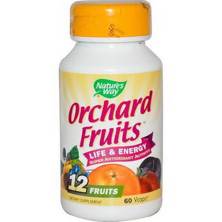 Nature's Way, Orchard Fruits, 12 Fruits, 60 Vcaps