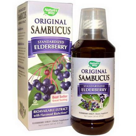 Nature's Way, Original Sambucus, Standardized Elderberry 240ml