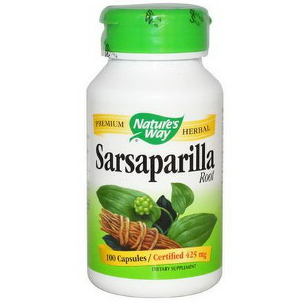 Nature's Way, Sarsaparilla, Root, 100 Capsules