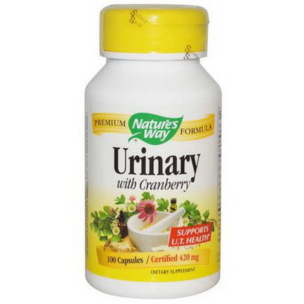 Nature's Way, Urinary with Cranberry, 420mg, 100 Capsules