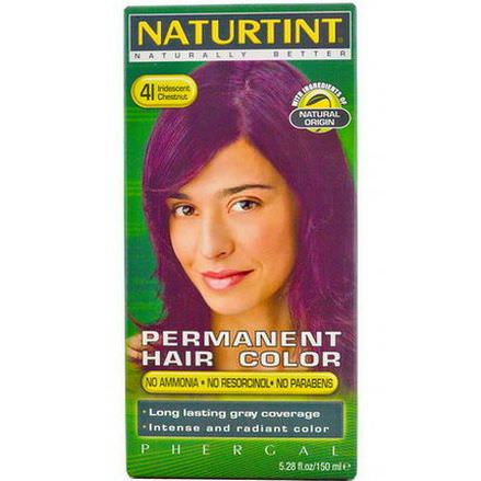 Naturtint, Permanent Hair Color, 4I Iridescent Chestnut 150ml