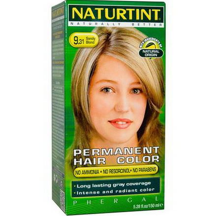 Naturtint, Permanent Hair Colorant, 9.31 Sandy Blonde 150ml