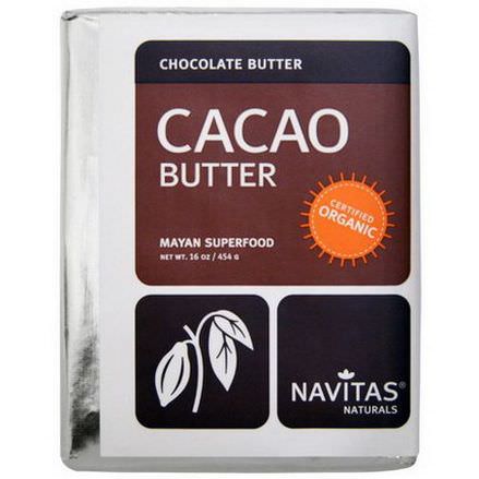 Navitas Naturals, Organic, Cacao Butter 454g
