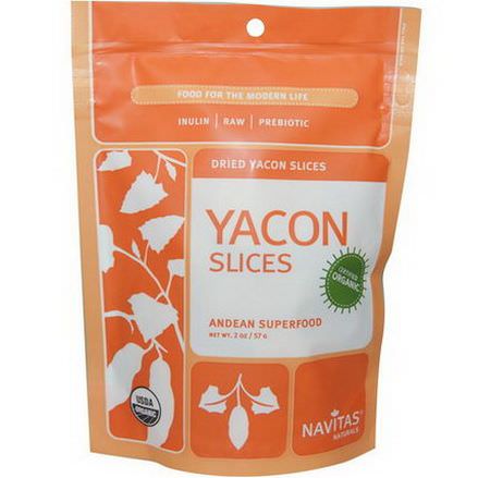 Navitas Naturals, Organic Dried Yacon Slices 57g