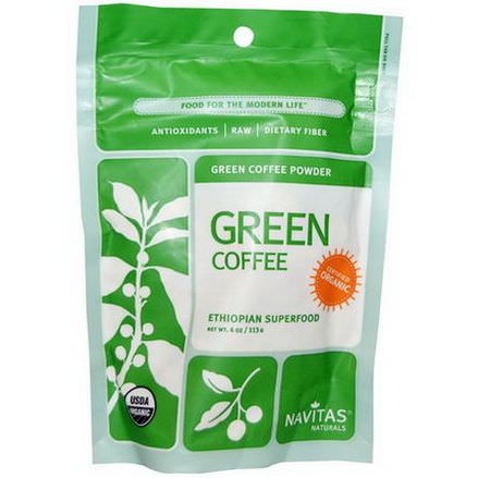 Navitas Naturals, Organic Green Coffee Powder 113g