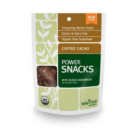 Navitas Naturals, Power Snacks, Coffee Cacao 227g