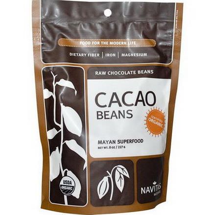 Navitas Naturals, Raw Chocolate Cacao Beans 227g
