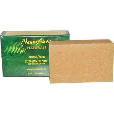 Neemaura Naturals Inc, Ultra-Sensitive Soap, Cornmeal/Honey 93g
