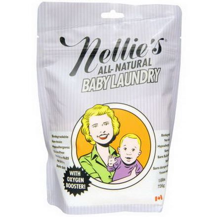 Nellie's All-Natural, Baby Laundry 726g