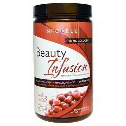 Neocell, Beauty Infusion, Cranberry Cocktail 330g