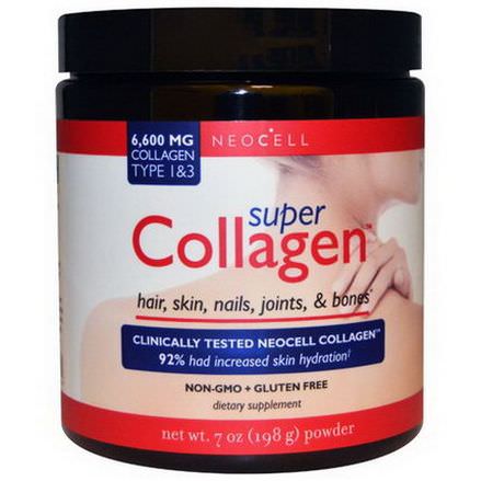 Neocell, Super Collagen, Type 1&3 198g Powder