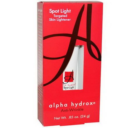 Neoteric Cosmetics Inc, Alpha Hydrox Anti-Wrinkle, Spot Light 24g