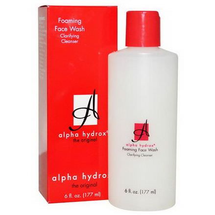 Neoteric Cosmetics Inc, Alpha Hydrox, Foaming Face Wash 177ml