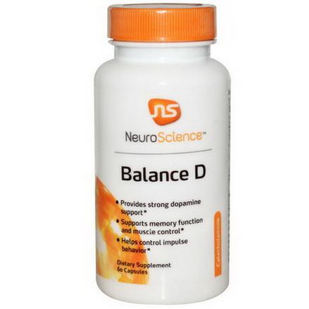 NeuroScience, Inc. Balance D, 60 Capsules