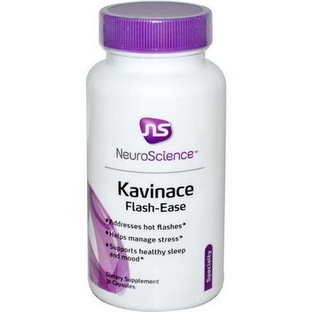 NeuroScience, Inc. Kavinace Flash-Ease, 30 Capsules