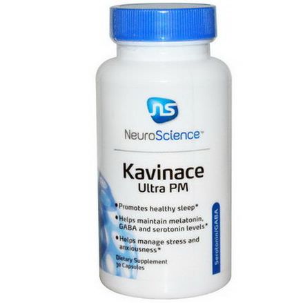NeuroScience, Inc. Kavinace Ultra PM, 30 Capsules