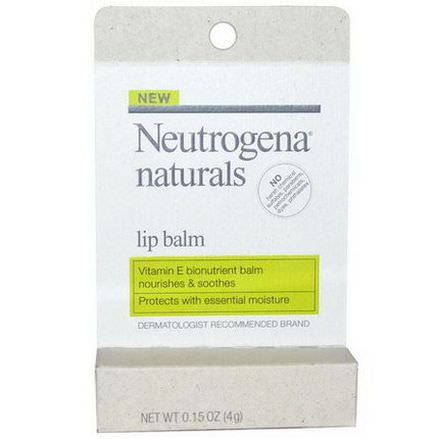 Neutrogena Naturals, Lip Balm 4g