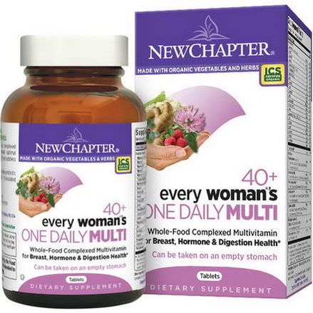 New Chapter, 40+ Every Woman's One Daily Multi, 96 Tablets