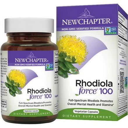 New Chapter, Rhodiola Force 100, 30 Veggie Caps