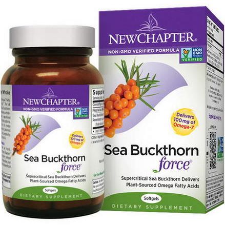 New Chapter, Sea Buckthorn Force, 60 Softgels