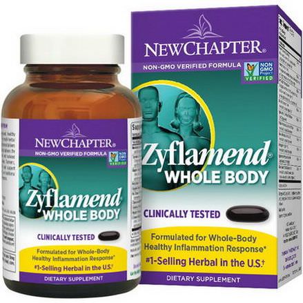 New Chapter, Zyflamend Whole Body, 144 Softgel