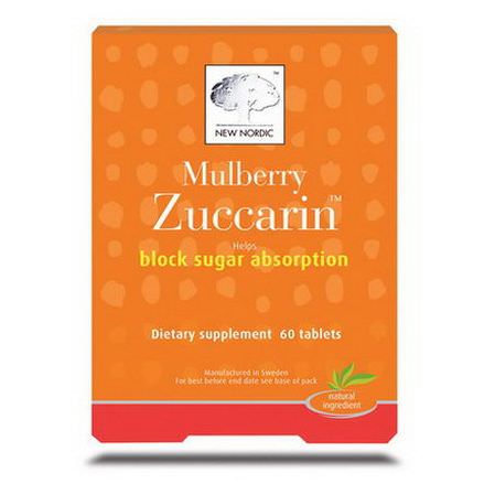 New Nordic US Inc, Mulberry Zuccarin, 60 Tablets