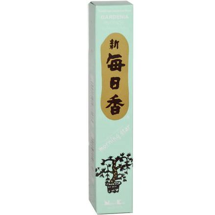 Nippon Kodo, Morning Star, Gardenia Incense, 50 Sticks&Holder