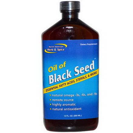 North American Herb&Spice Co. Oil of Black Seed 355ml