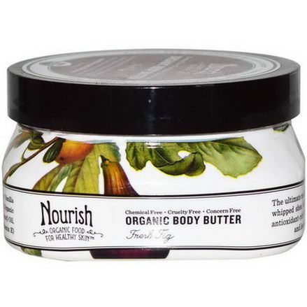 Nourish Organic, Body Butter, Fresh Fig 102g